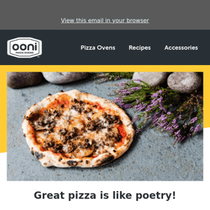 Pizza and Poetry