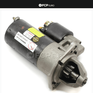 💰Price Drop💰 on BMW Remanufactured Starter Motor - Bosch 12412354709