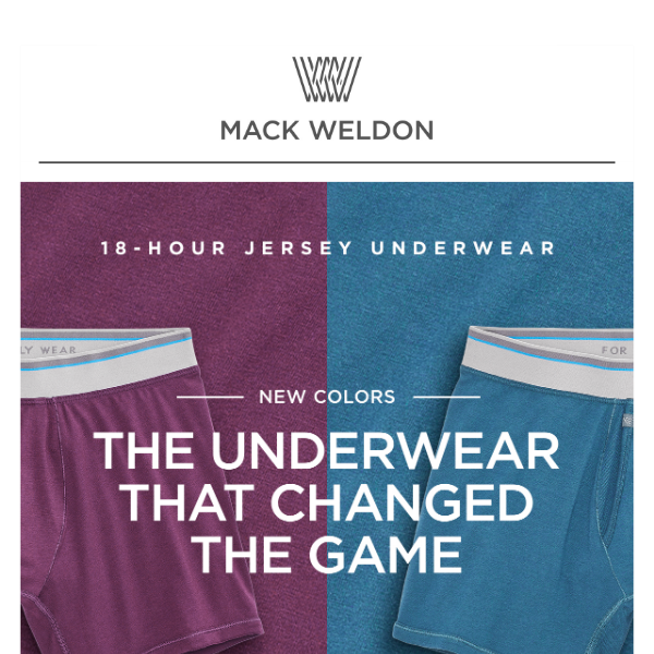 Mack Weldon 18 Hour Jersey Underwear