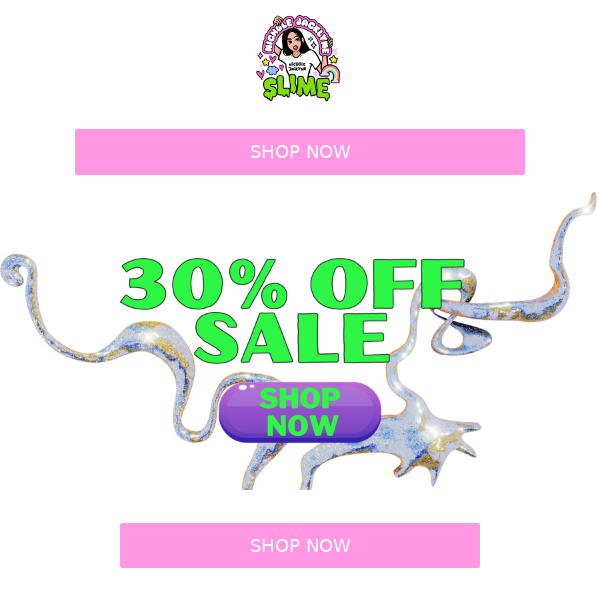 30% OFF SALE STARTS NOW!