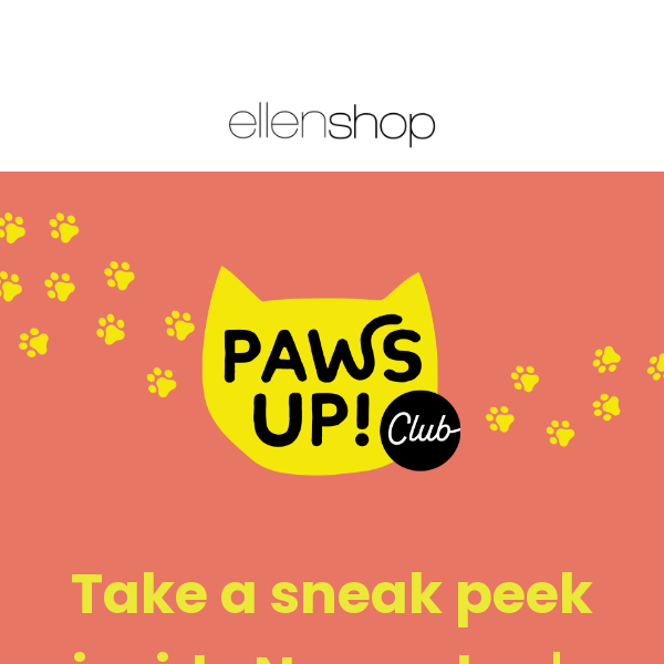 A peek inside November’s Paws Up Club!