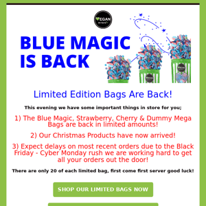 Are The Limited Edition Bags Back! 😱