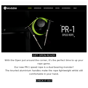 Introducing The PR-1. Be Open Ready!