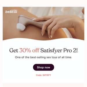 Satisfyer Pro 2: Lowest price of the year 💥