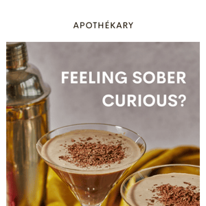 Feeling sober curious?