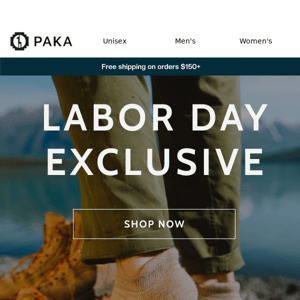 Labor Day Exclusive!