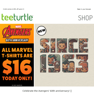 MARVEL 24 HOUR FLASH SALE!