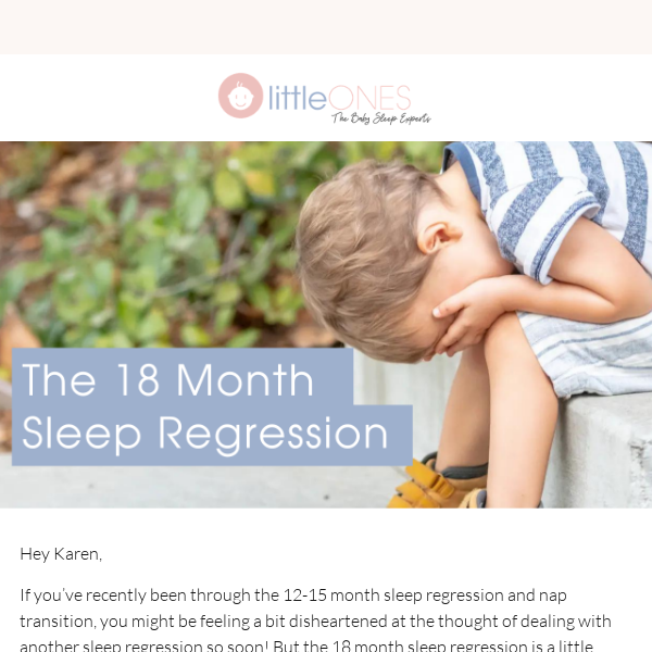 Surprise! It’s another sleep regression… or is it?