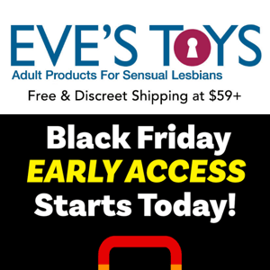 $50 store credit is yours - Early Black Friday Sale!