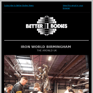 IRON WORLD BIRMINGHAM - THE UK ARNOLD