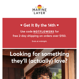 Love (and free 2-day shipping) is in the air.