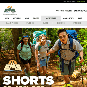 25-40% OFF Shorts