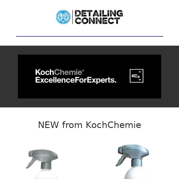 NEW Products from KochChemie | 20% OFF Flex Buffer Sets !