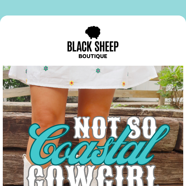 Not So Coastal Cowgirl 🤠🌊