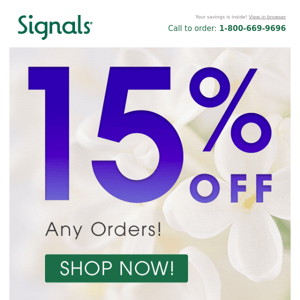 Here's 15% Off! Superb Sitewide Deal