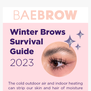 ❄️ Your Best Winter Brows! ❄️