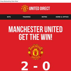 Glory Glory Man United...Shop The Win