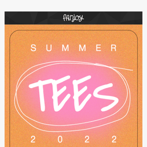 just three words: new. summer. tees