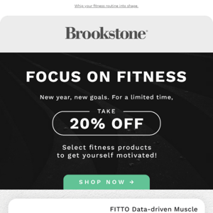 Get Your Heart Rate Up with 20% Off