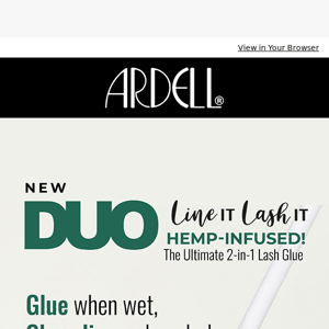 Meet Your Newest Beauty BFF! NEW DUO Line It Lash It