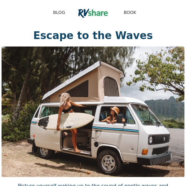 Dive into Your Dream Beach Vacation with RVshare