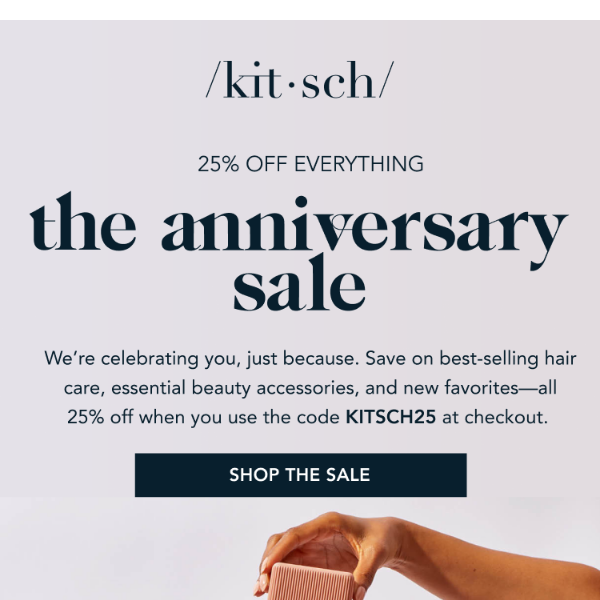 Treat Yourself to Our Anniversary Sale ✨