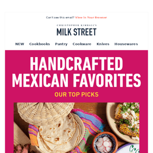 Handcrafted Mexican Favorites for Cinco de Mayo