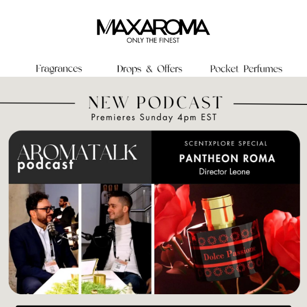 Pantheon Roma Podcast & Giveaway