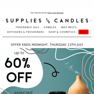 60% OFF Diffusers & Wax Burners! 😱 💥