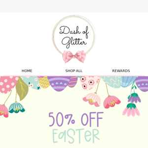 50% off EASTER🐰