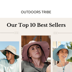 Our top 10 best sellers last month