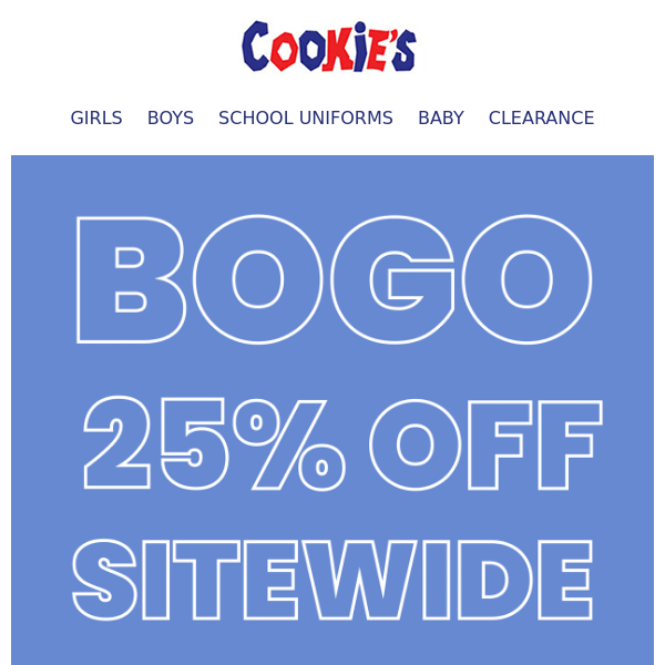 Ends Tomorrow | BOGO 25% OFF