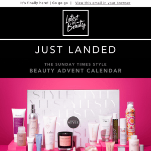 Shop now: The Style Beauty Advent Calendar 🎁