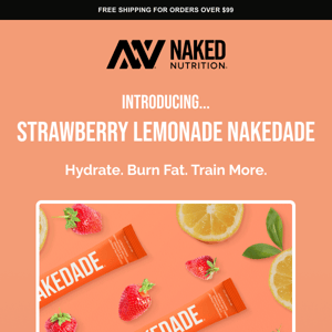 NEW: Strawberry Lemonade Nakedade (+20% off for one week)