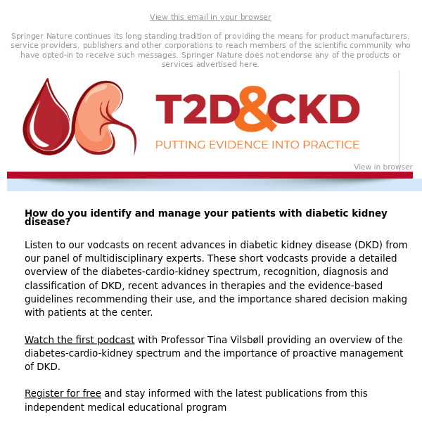 How do you manage your patients with diabetic kidney disease?