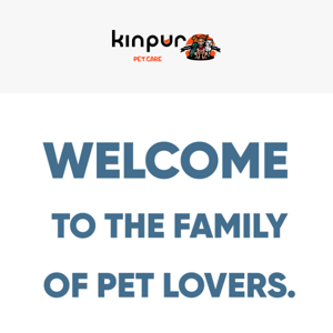 Welcome to our family!