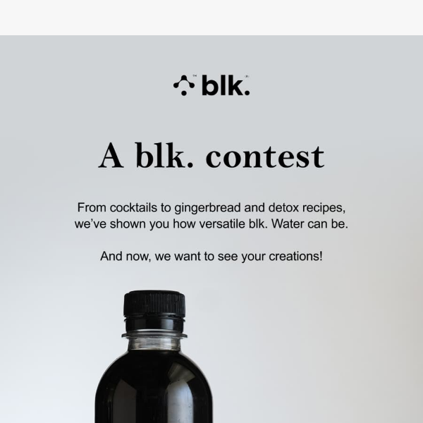 Join our blk. creative contest today!