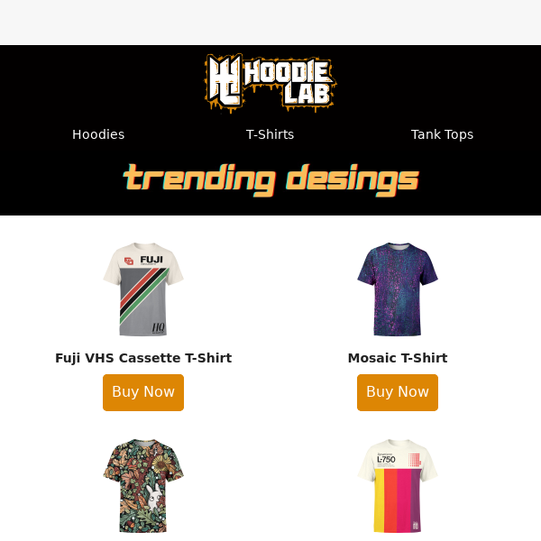 Trending Designs + 25% off everything! 🔥