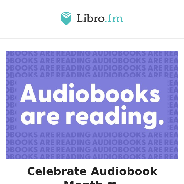 Audiobooks Are Reading