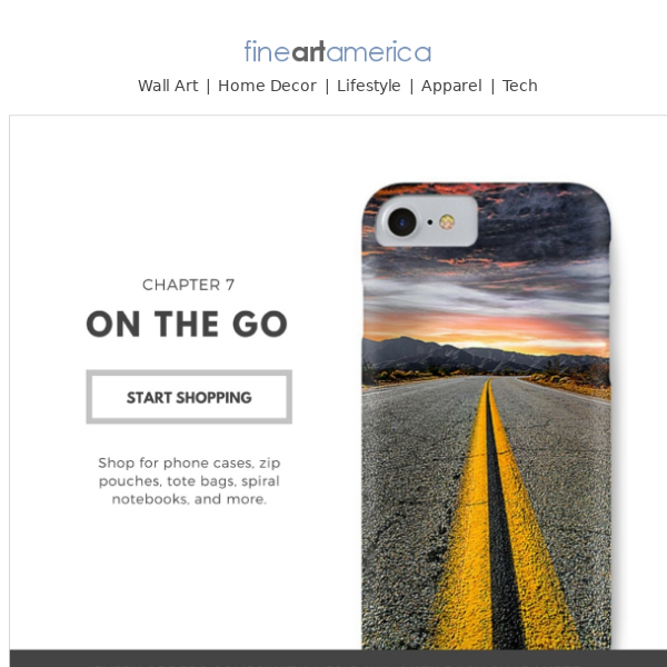 On the Go Holiday Gifts: Phone Cases, Zip Pouches, Tote Bags, and More