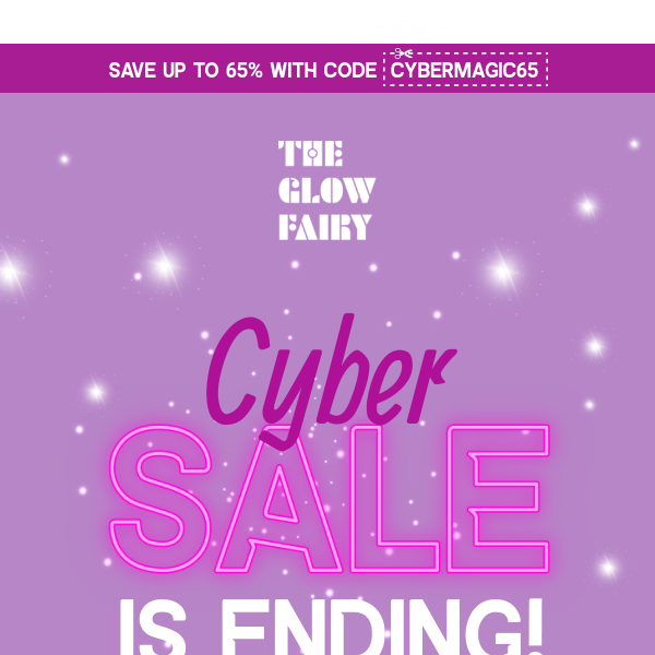 Hurry, 65% Cyber Sale Is Ending