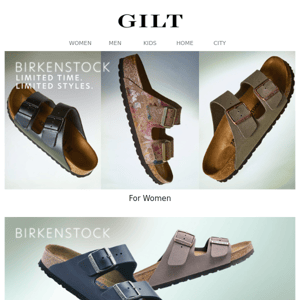 Birkenstock: Limited Time. Limited Styles. & More. | All-New Michael Stars