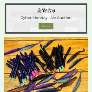 Cyber Monday Live Auction