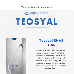 Reduce Wrinkles & Create Volume with Teosyal!🌟