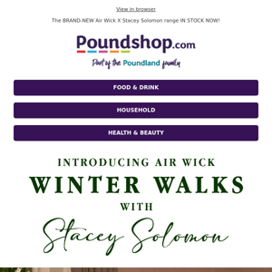 INTRODUCING: Stacey Solomon Winter Walks! 🌲