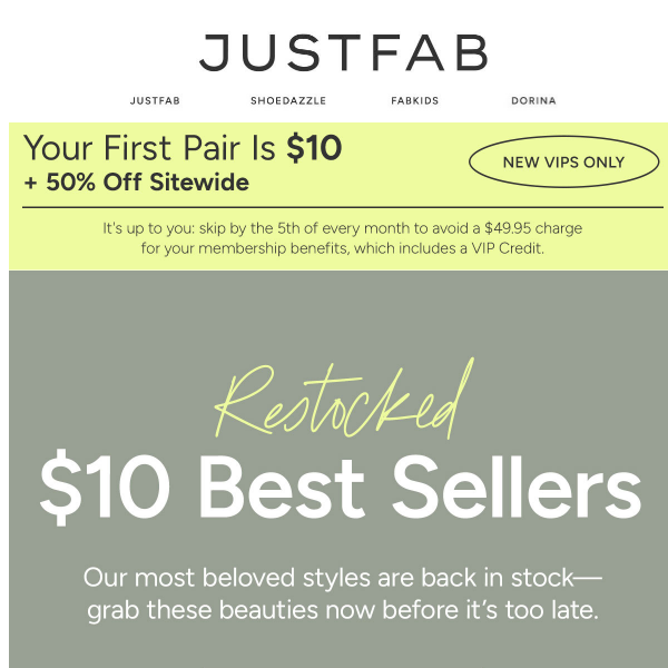 ⭐ EXCLUSIVE: $10 For Your 1st Pair!⭐