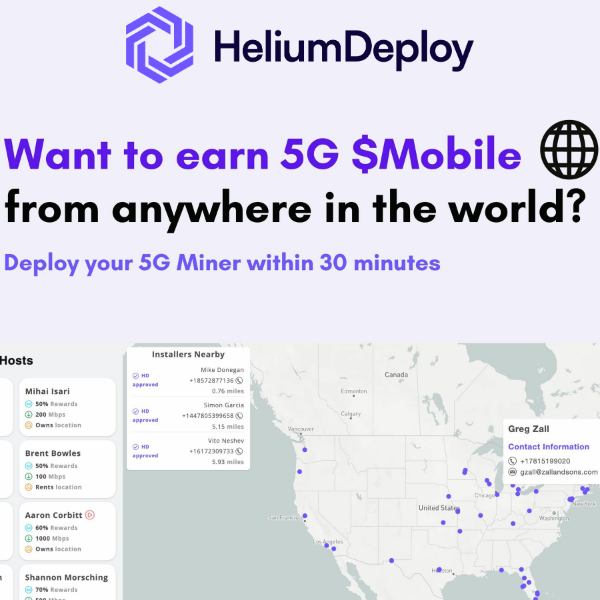 Mine 5G $Mobile Token anywhere in the world