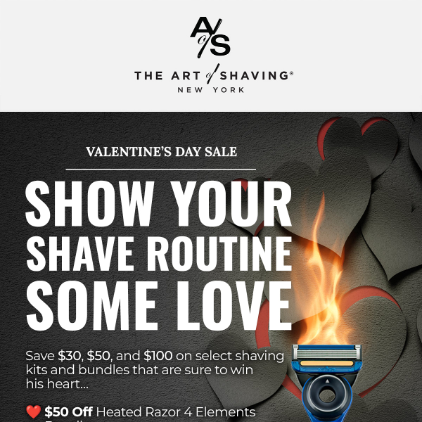 💖 Valentine’s Sale! Grooming Gifts to Win His 💖