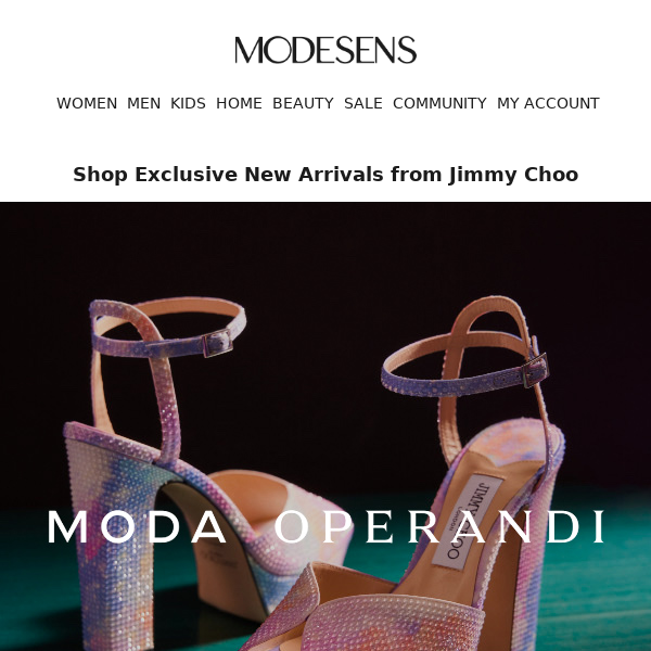 New & Exclusive Jimmy Choo's at MODA