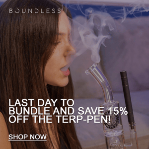 Last Day to Save 15% off the Terp-Pen!